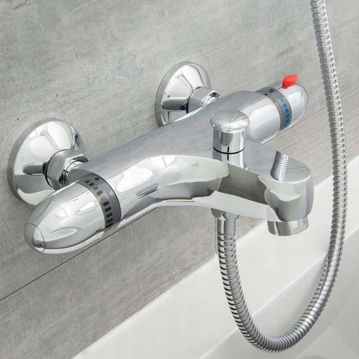 SCHUTTE Bateria termostatyczna chrom prysznic wanna