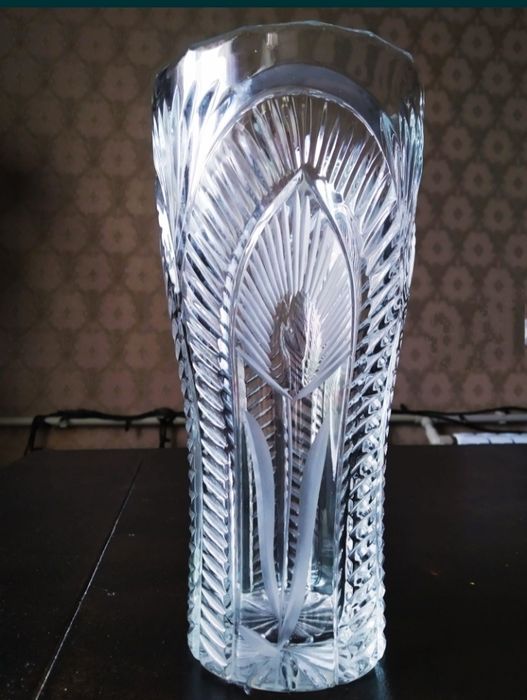 Новая Хрустальная ваза Богемия
