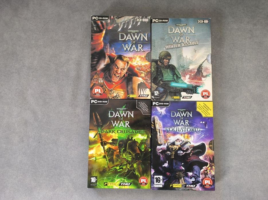 Dawn of war + 3 dodatki, Komplet.