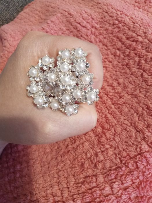 Spinki ślubne do koka 10szt Prmocja