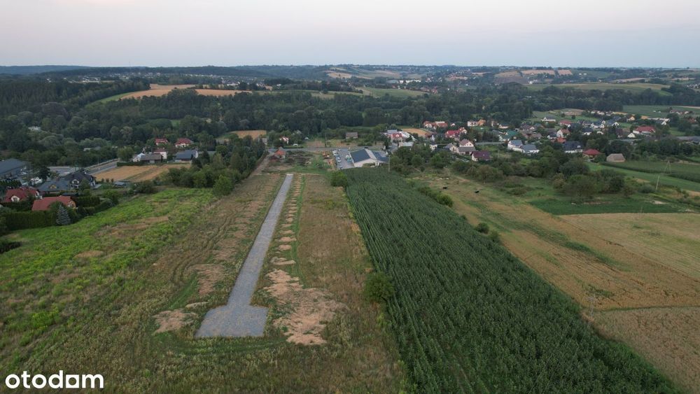 Widokowa działka - centrum Michałowic, media, bez PCC.