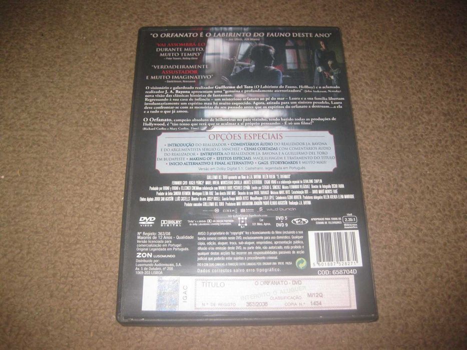 "O Orfanato" de J. A. Bayona numa Edição Especial com 2 DVDs