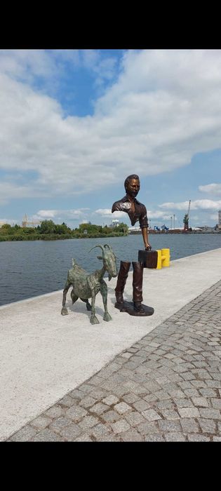 "Koza" replika Pabla Picassa 1:1 rzeźba z brązu