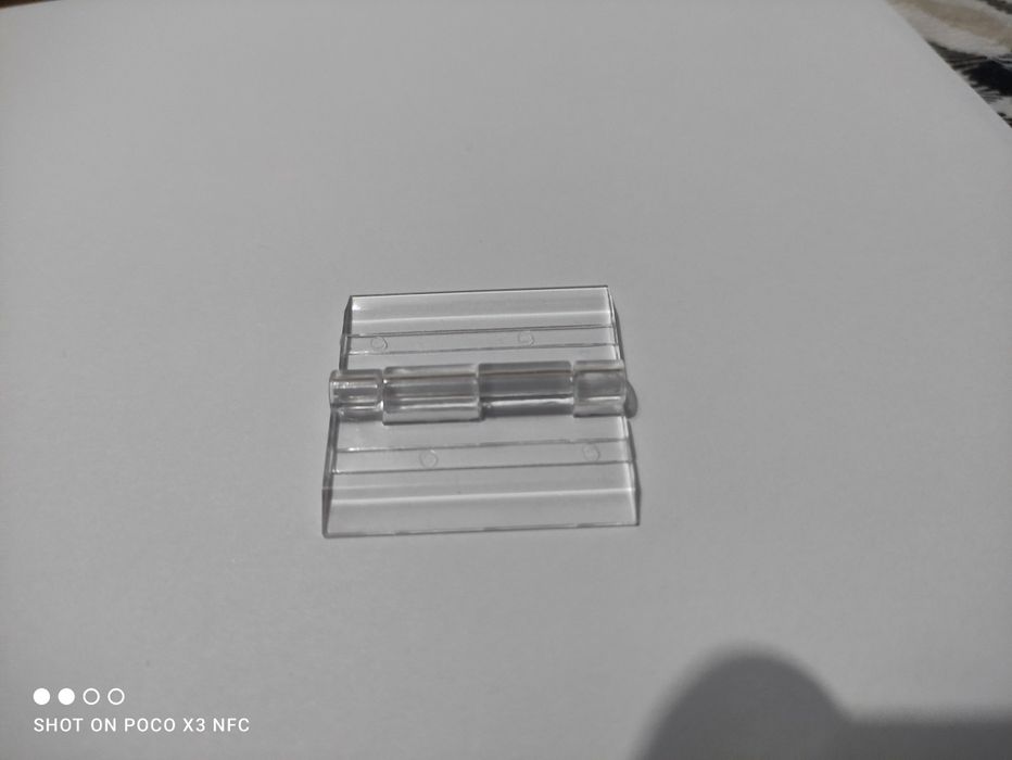 Zawias plexi 118 szt. do poliwęglanu komorowego