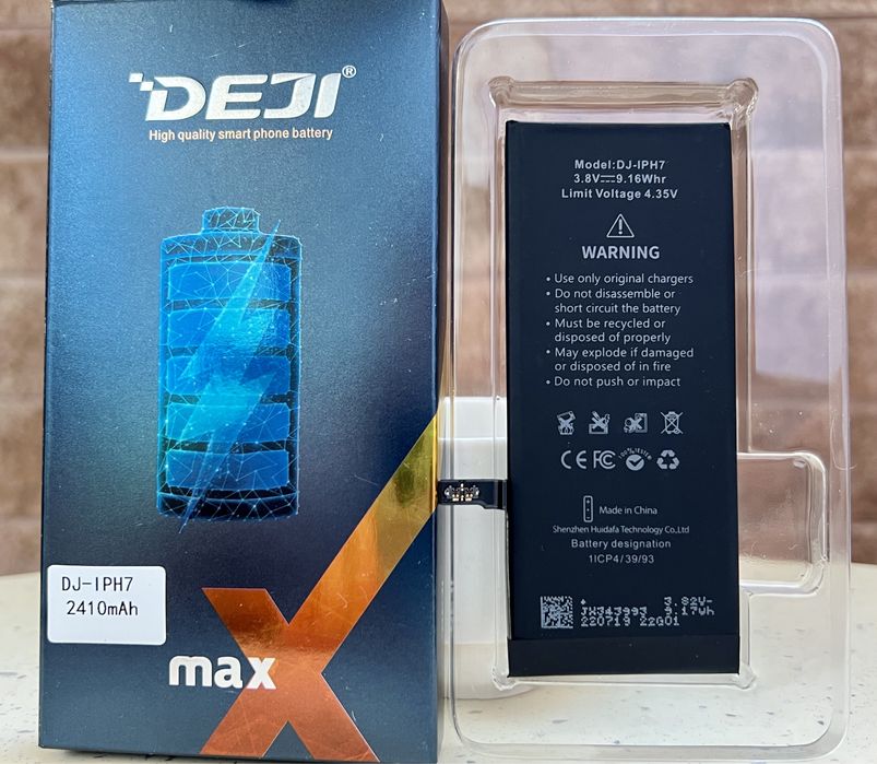 Батарея iPhone 7 акумулятор з підвищеною ємністю 2410 mAh Deji