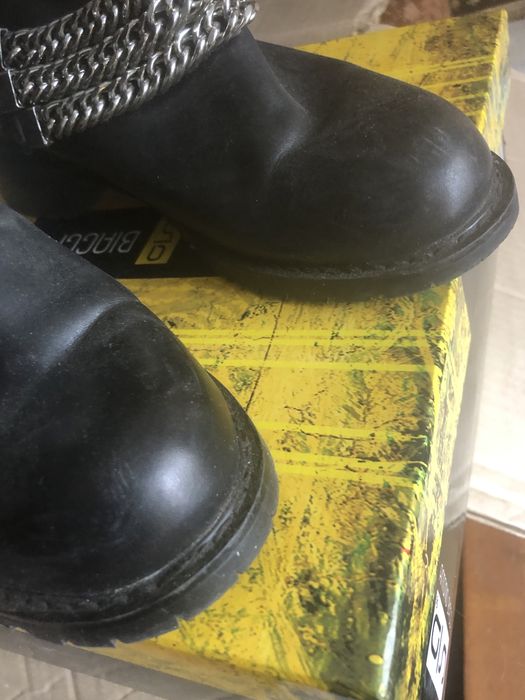 Шкіряні деміскзонні ботинки