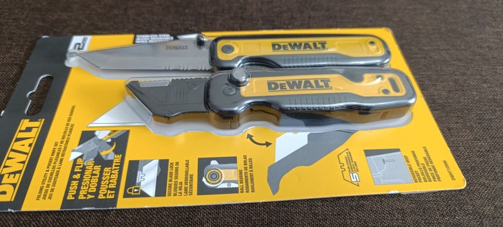 Ножі DeWalt 2 шт.