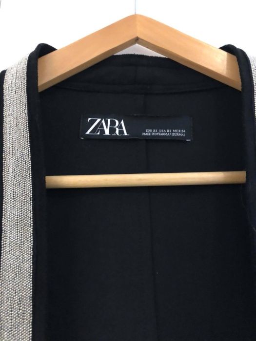 Casaco Zara preto NOVO