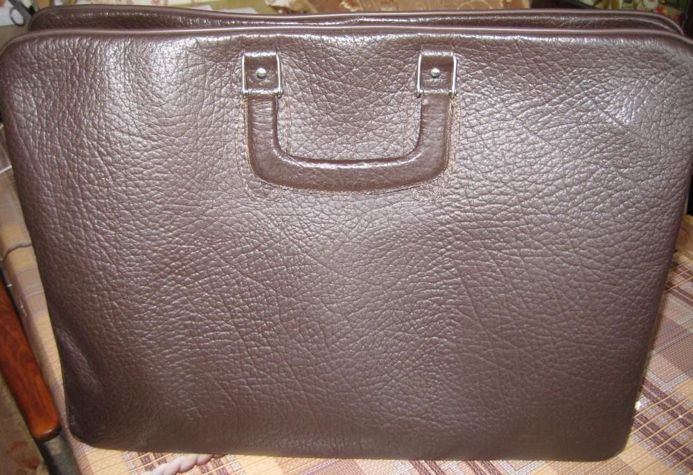 Сумка портфель, натуральная кожа (новый)