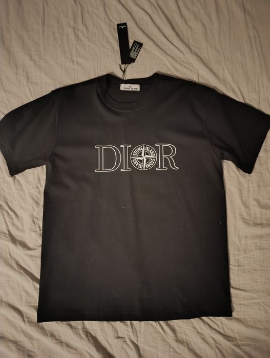 koszulka Stone island X Dior
