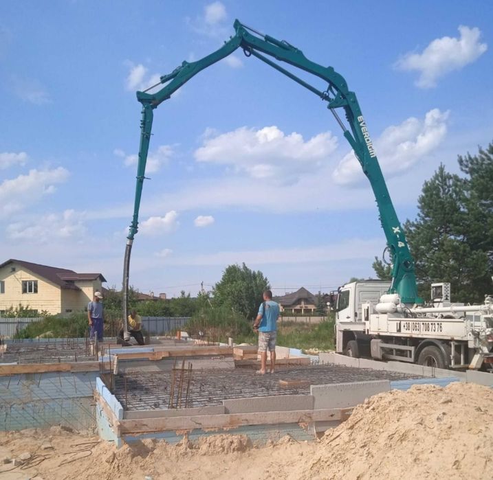 Бетон з доставкою Березань / Київ та область | Всі марки | Бетононасос