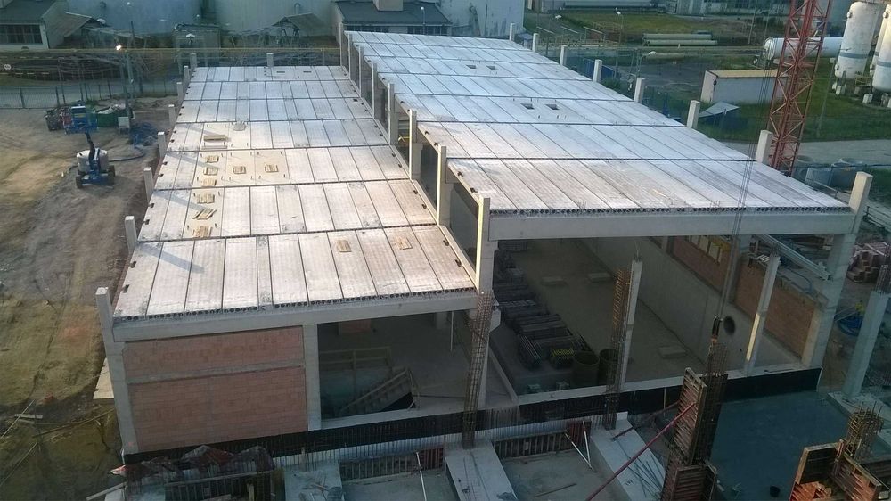 PŁYTY SPRĘŻONE KANAŁOWE HC, strop na dom, strunobetonowe