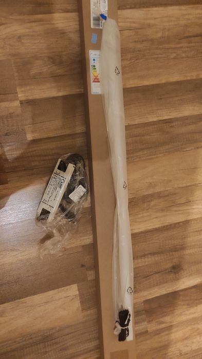 Listwa LED 0,76m oprawa z+ zasilacz z taśmą do przyklejenia