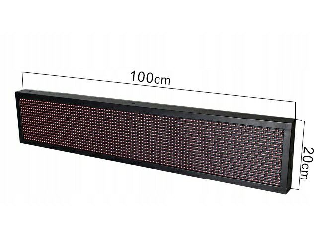 Tablica reklama,świetlna