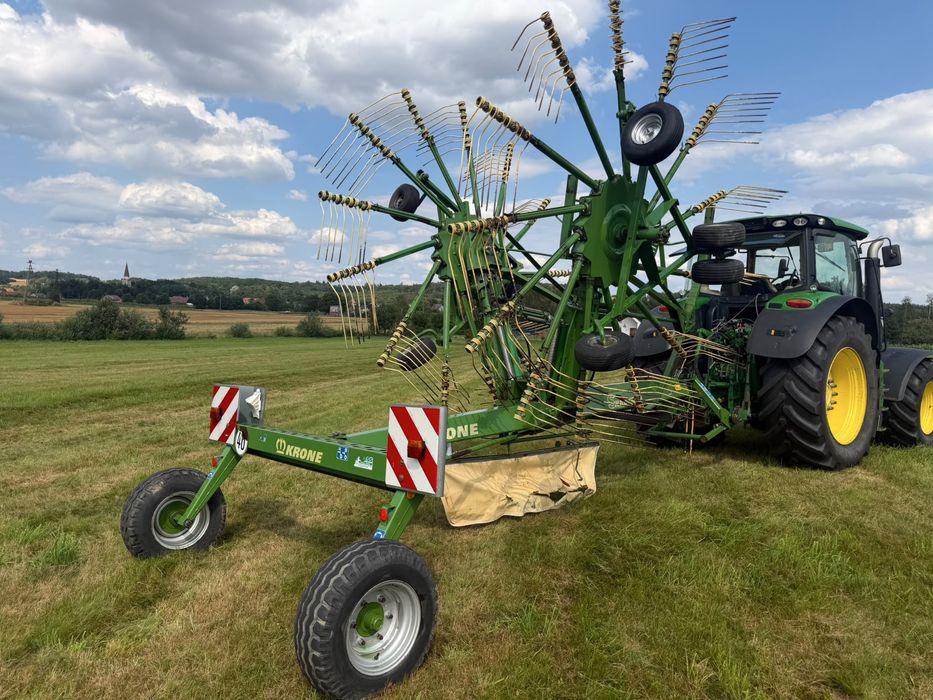 Zgraniarka do siana kuhn class pottinger stoll krone swadro 761