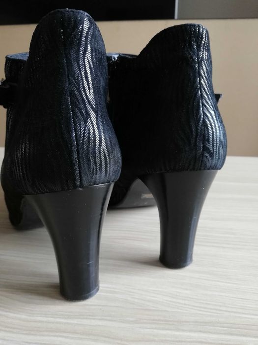 botki, buty,Van Dal Moritz, rozm.40, kol.czarny