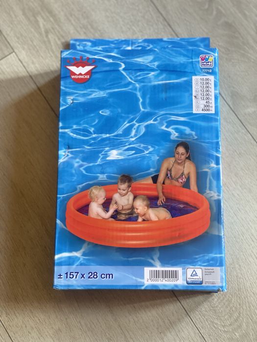 Дитячий надувний басейн  157x28 см