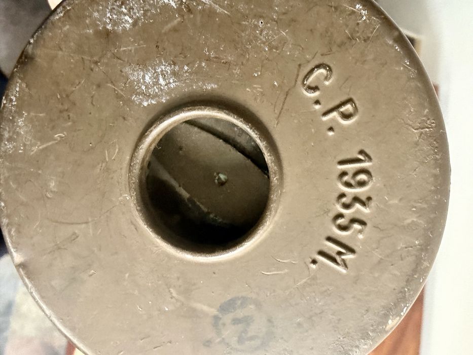 Lote de duas máscaras de gás do exército francês de 1964
