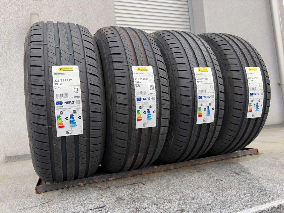 x4 letnie 225/55R17 Kormoran Summer3 101W XL prod. 2026r 5 lat gwar