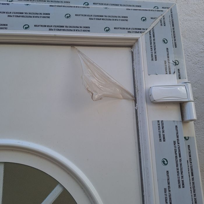 Porta entrada blanco