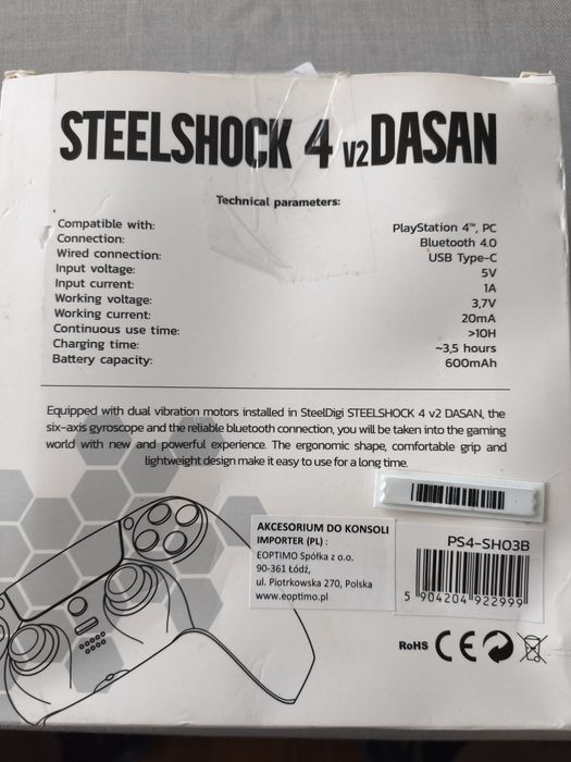 Pad do PS4 Steeldigi