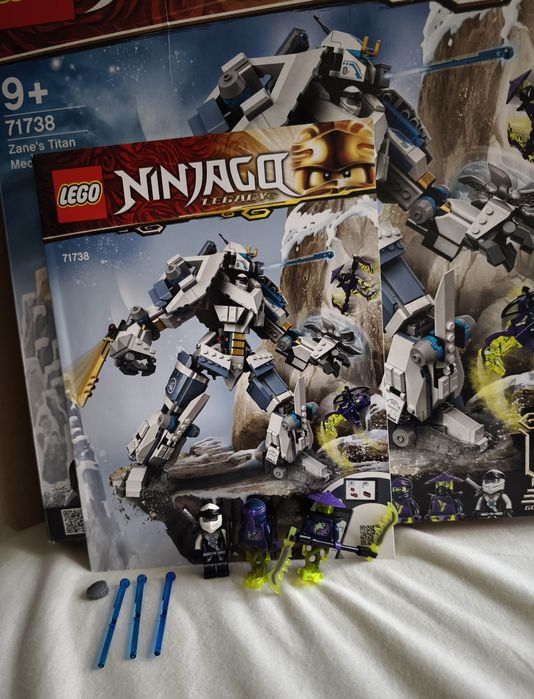 Lego Niniago 71738 Starcie tytanów Mech