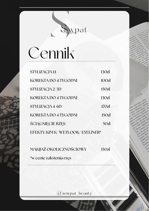 Stylizacja rzęs szyta na miare