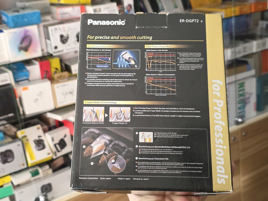 Професійна Машинка для стрижки panasonic er-dgp72