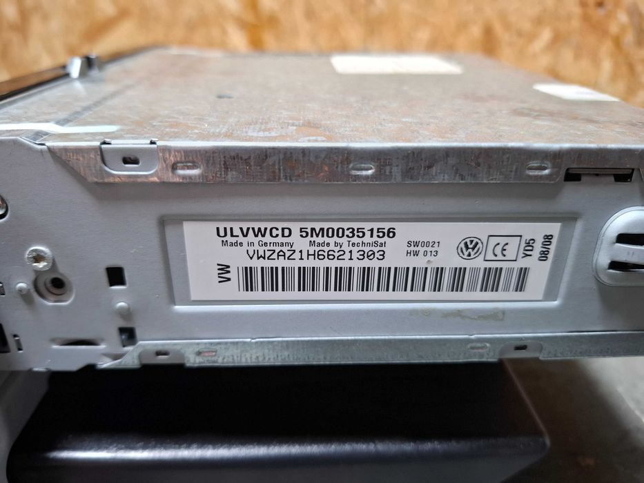 oryginalne radio cd vw touran golf 5 6 plus passat polo itd