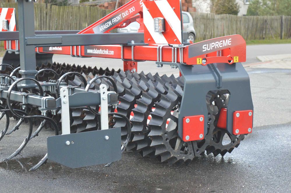 Wał pryzmatyczny uprawowy Aragon 300 Duo firmy DA Landtechnik