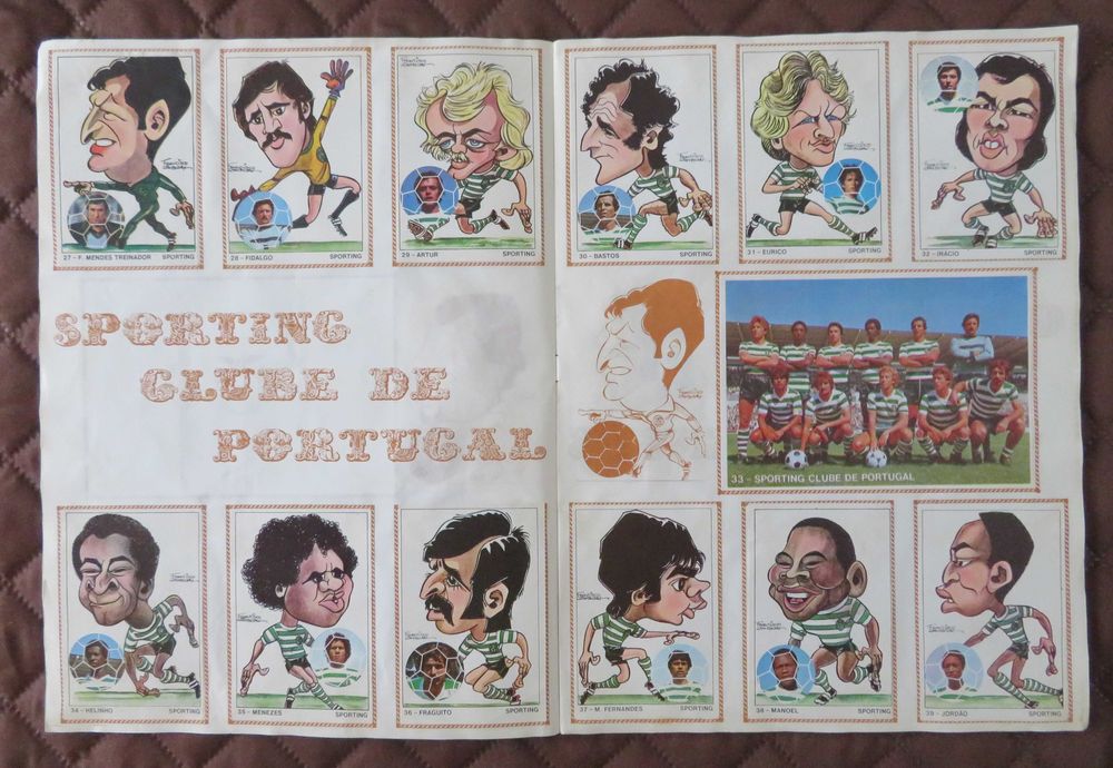 Caderneta Antiga ARTE e FUTEBOL (1979)