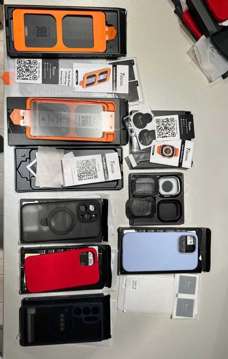 Varias Capas e películas Tocol Originais, Iphone/samsung ver descrição