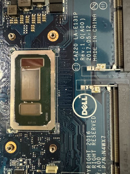 Dell Latitude Intel Core i5-6360U sr2jm CAZ20 LA-E131Pц Rev:1.0