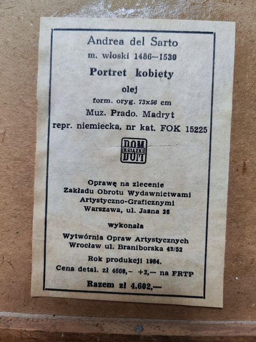 Obraz Portret kobiety