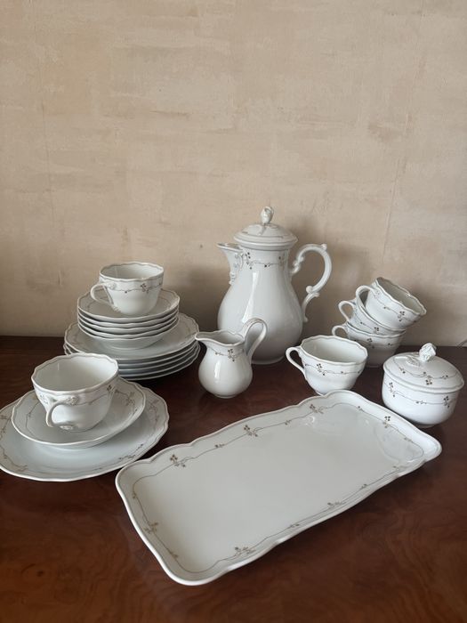 Німецький чайний сервіз HUTSCHENREUTHER Мария Терезия Замок Бентхайм