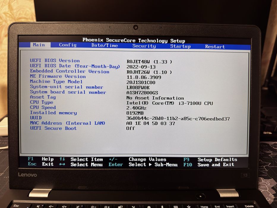 Lenovo ThinkPad 13