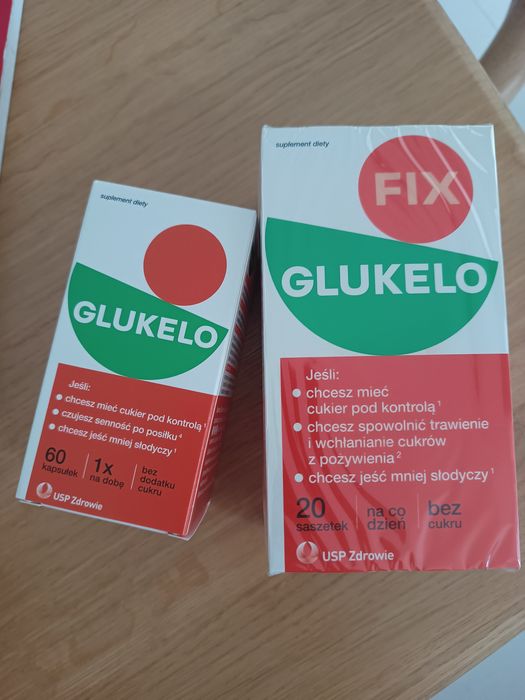 Glukelo 60 kaps. + Glukelo fix GRATIS