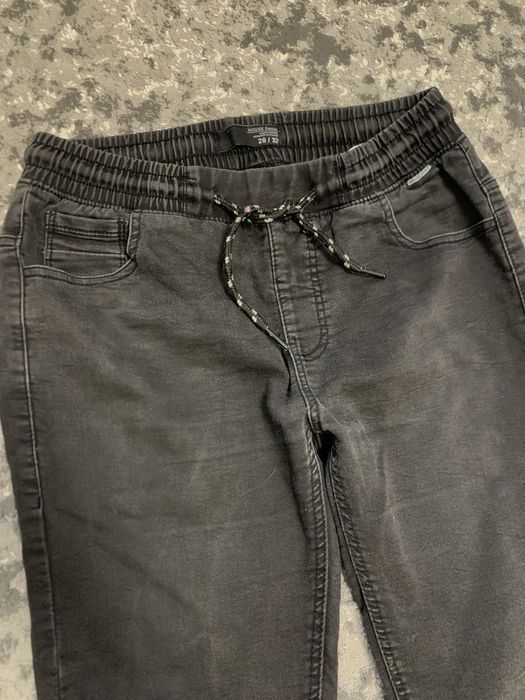 Чоловічі джинсові джогери чорного кольору House