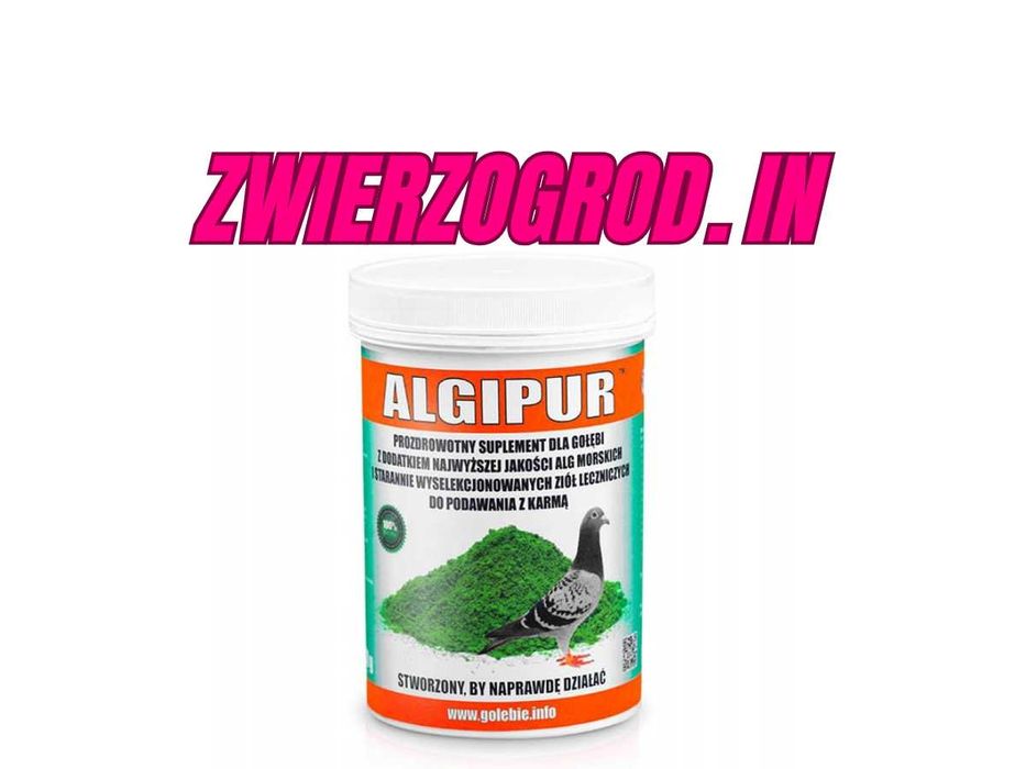 Patron ALGIPUR – ziołowo-algowy preparat dla gołębi 650 g