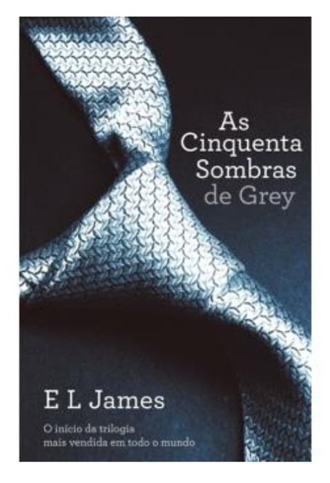 Livro "As cinquenta sombras de Grey"
