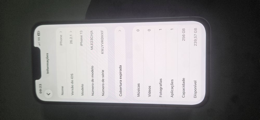 Iphone 13  256gb rosa clarinho igual a novo bateria 88% ler tudo