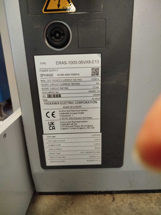 Robot Yaskawa HC10DTP