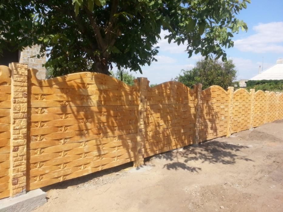 Паркан, європаркан,  в наявності, Світ бурківки та бетону. Всі кольори