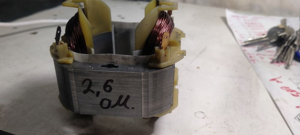 Статора від мотора пилососа  керхер