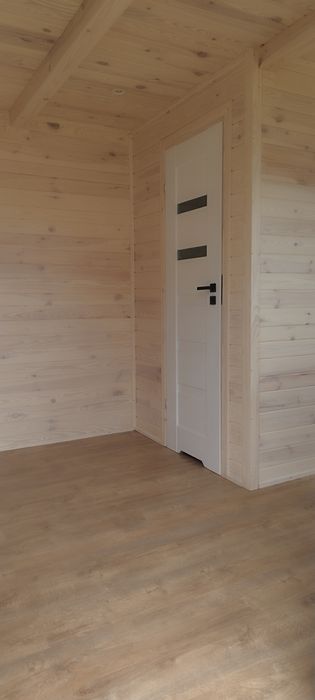 Domek drewniany mobilny letniskowy altanka altana szkieletowy