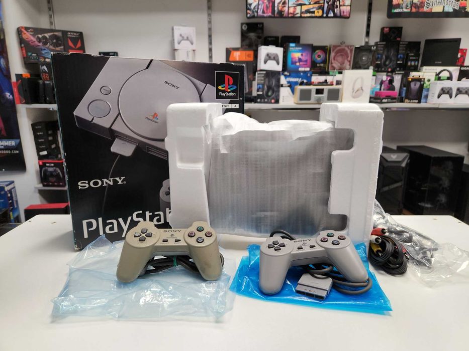 Konsola PSX PS1 NTSC SCPH-3500 + 2X PAD Gwarancja Sklep