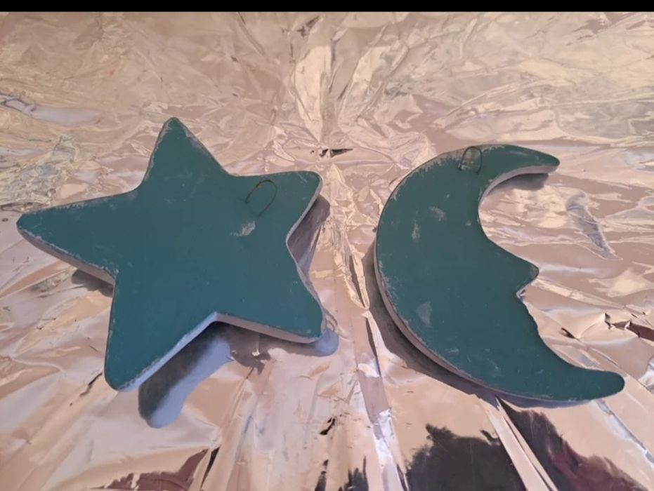 Lua e Estrela Decorativas