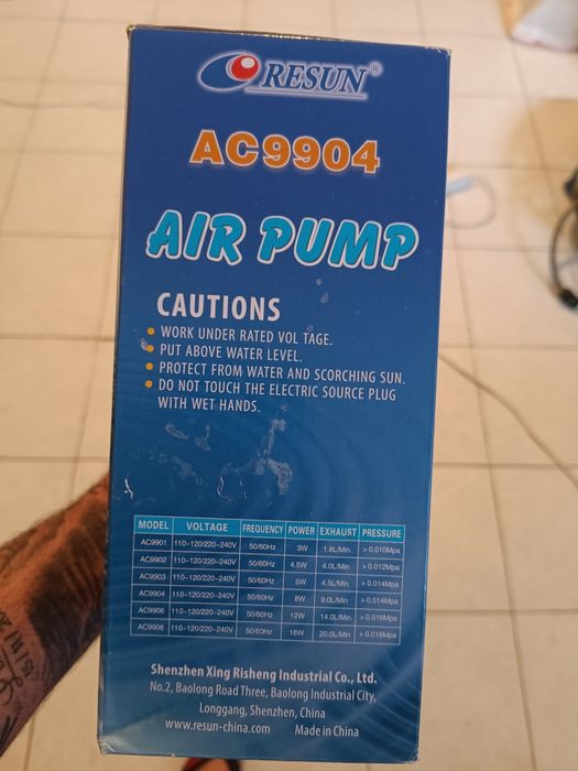 Compressor com 4 saídas