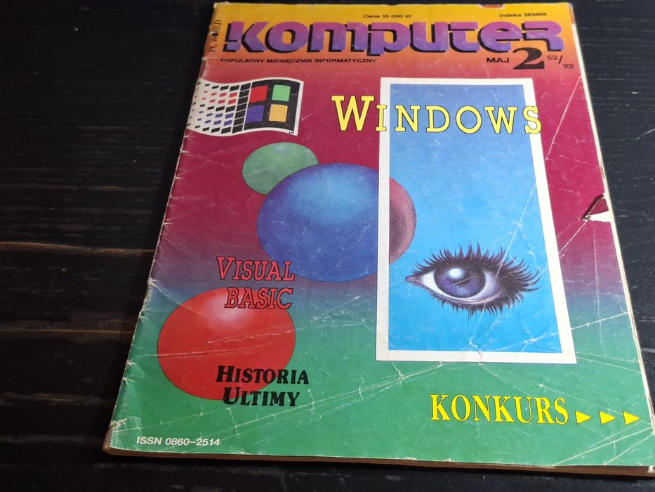 Czasopismo Komputer Maj 2 52/92