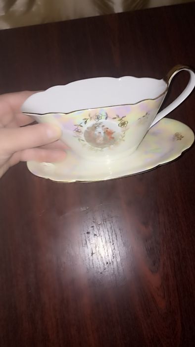 Столовый сервиз Мадонна,ГДР,фарфор,24 предмета